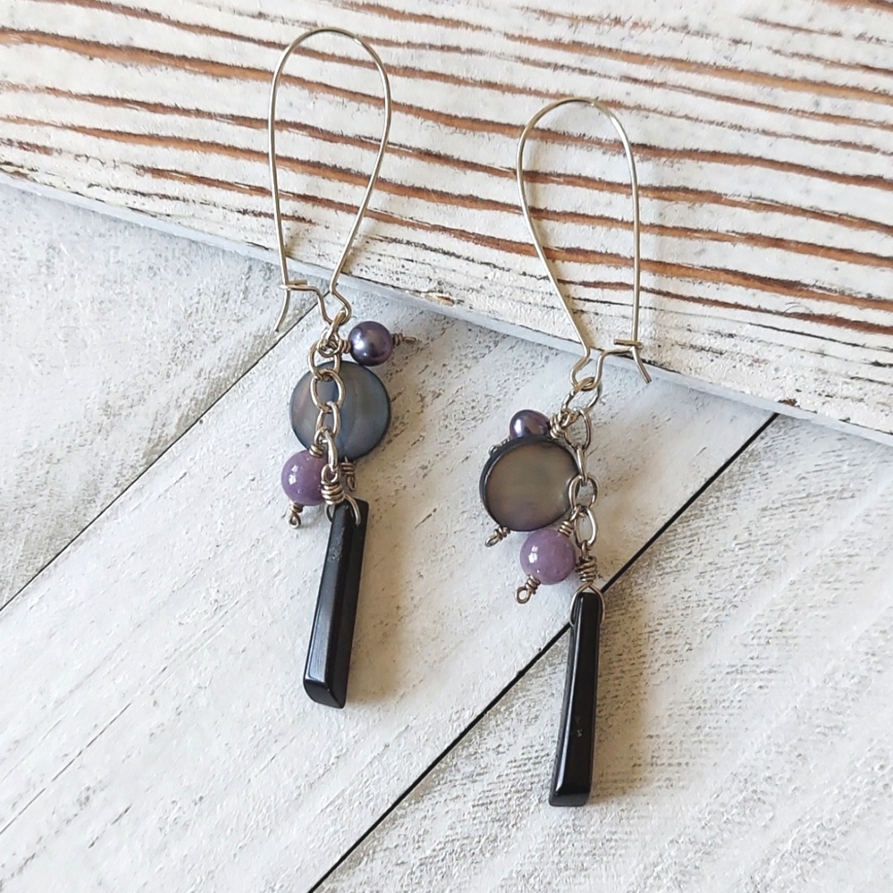 Artisan Jewelry Collection - Abalone Earrings